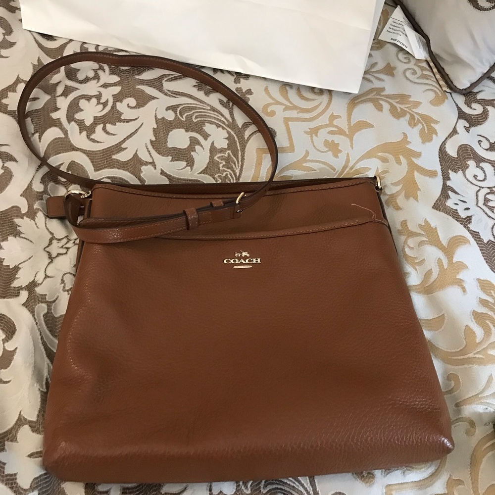 Coach crossbody purse, used but EUC